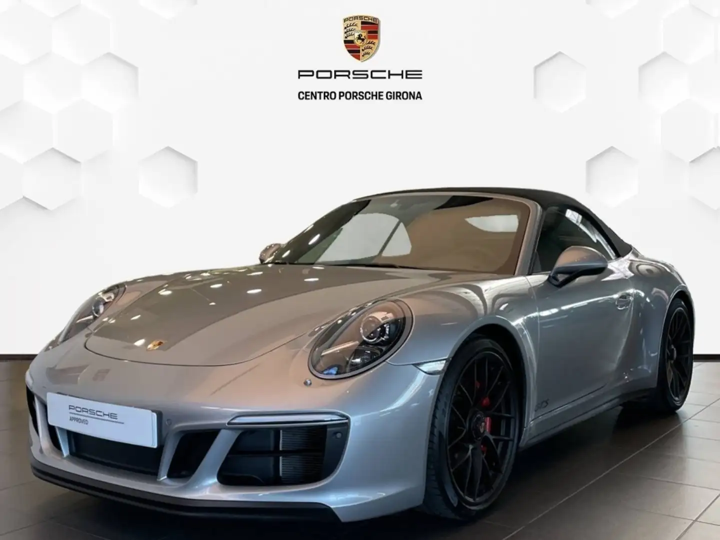 Porsche 991 Carrera 4 GTS Cabriolet PDK Argent - 1