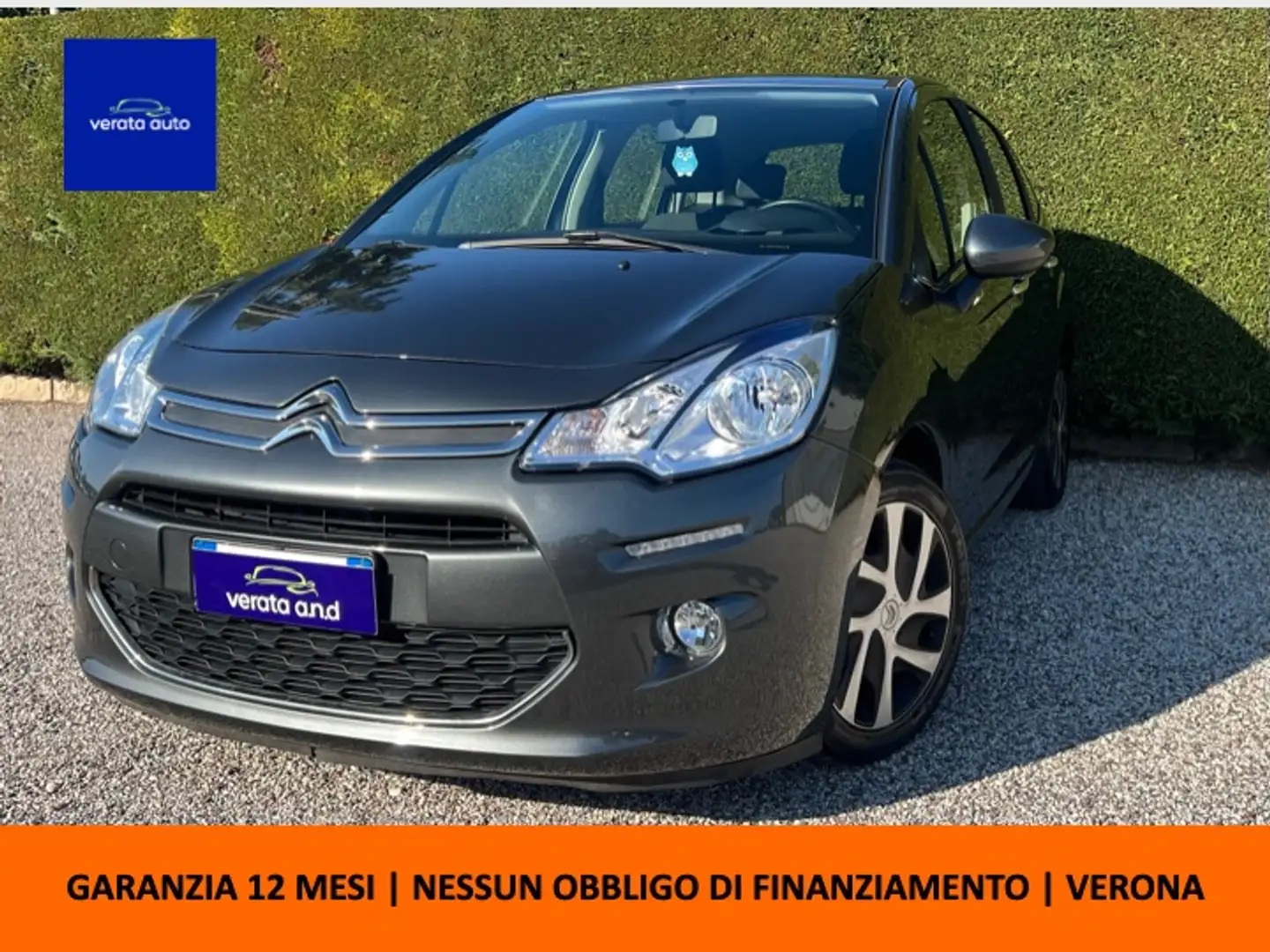 Citroen C3 1.2 e-VITI Feel Edition Gris - 1