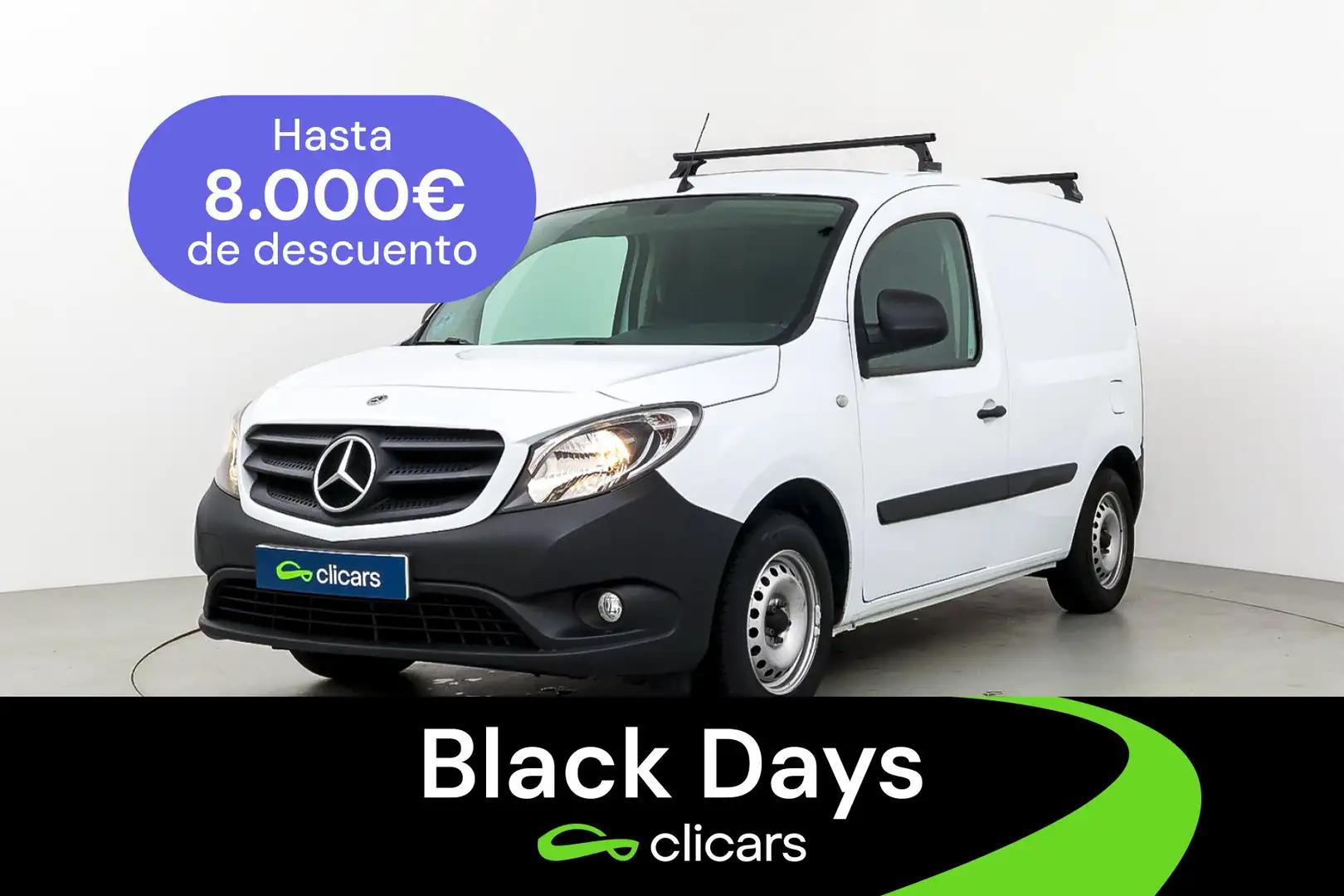 Mercedes-Benz Citan N1 Furgón 109CDI BE Largo Blanc - 1