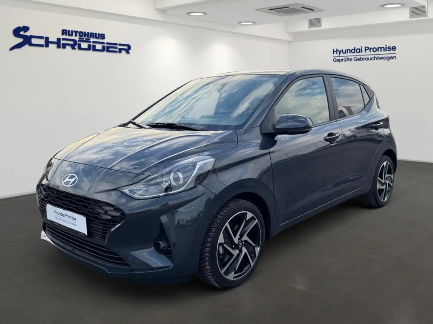 Hyundai i10 1.2 Prime Navigation Rückfahrkamera Sitzheizung, K Grau - 1