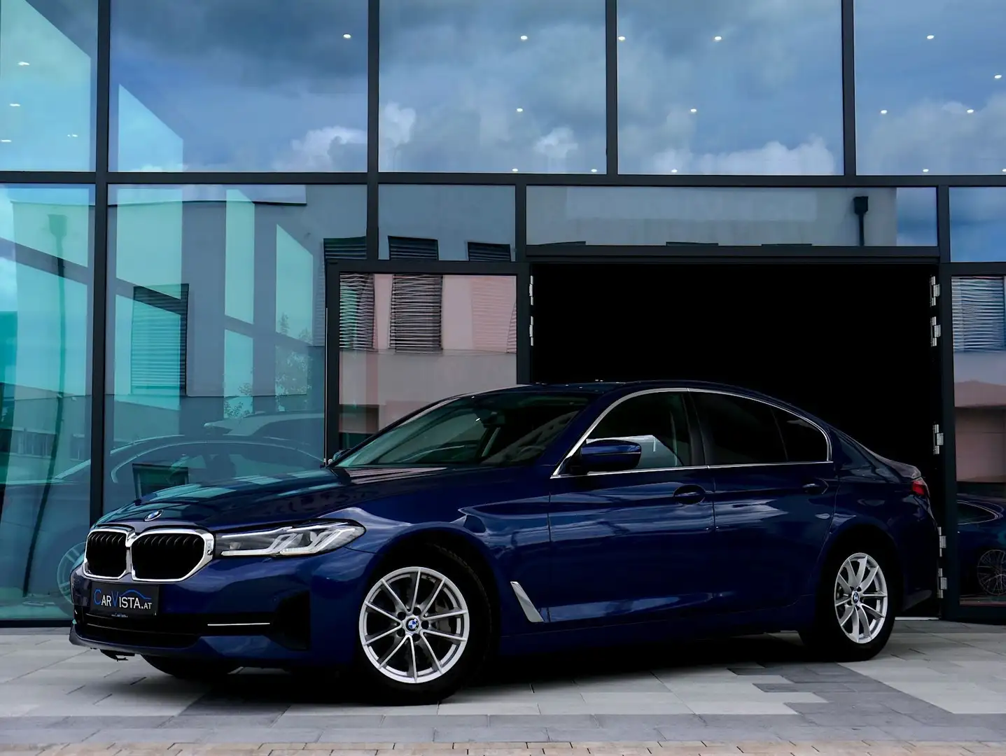 BMW 530 d Aut. *Laserlicht & Standheizung* Blau - 2