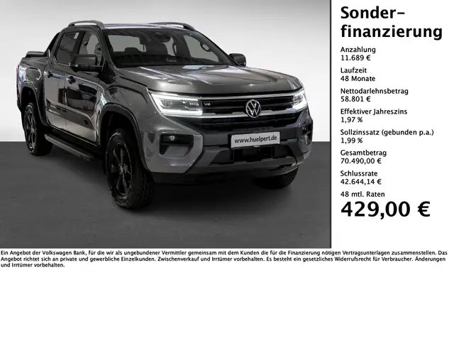 Volkswagen Amarok Pan Americana Standhzg LED-MATRIX AHK