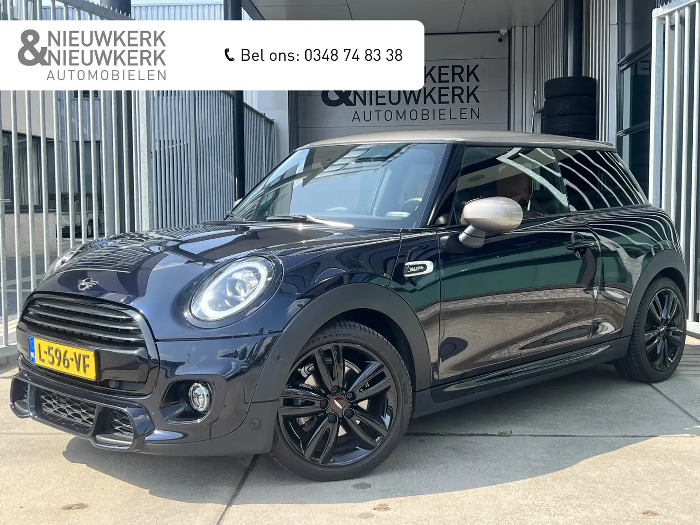 MINI John Cooper Works Mini 1.5 Dalston Edition | JCW PACK | LEDER | HARM Blauw - 1