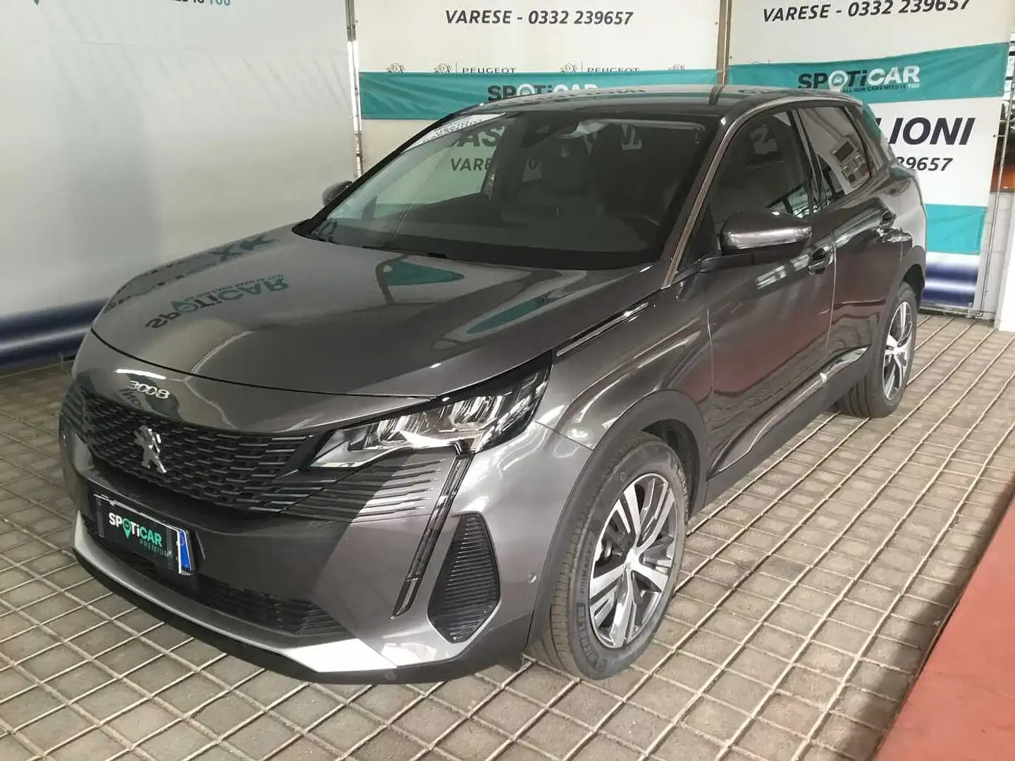 Peugeot 3008 Allure 1.2  PureTech 130 cv - veicolo usato Grigio - 1