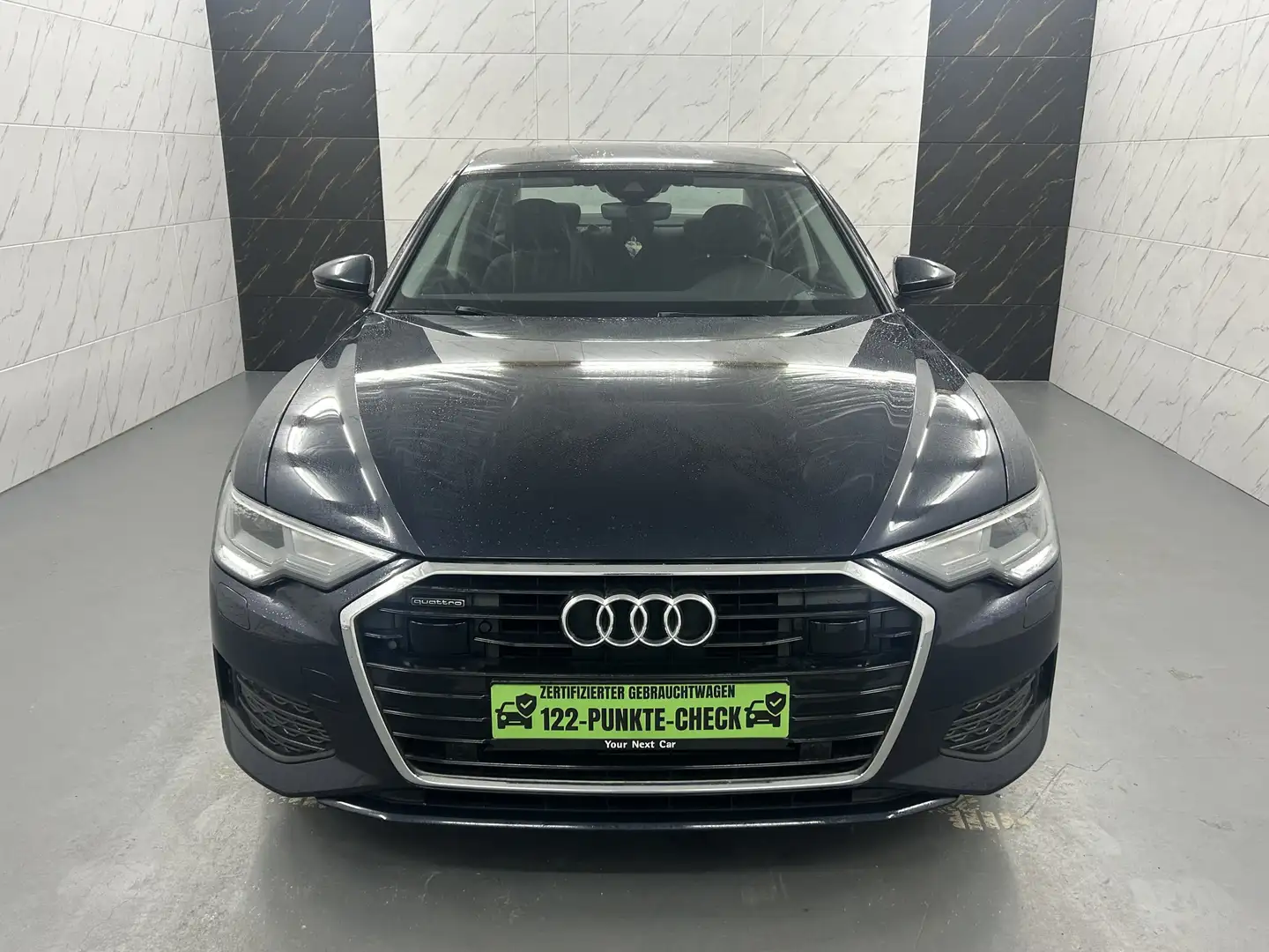 Audi A6 45TDI+Quattro+AHK+Temp+LED+Keyless-Go+Autom Bleu - 2