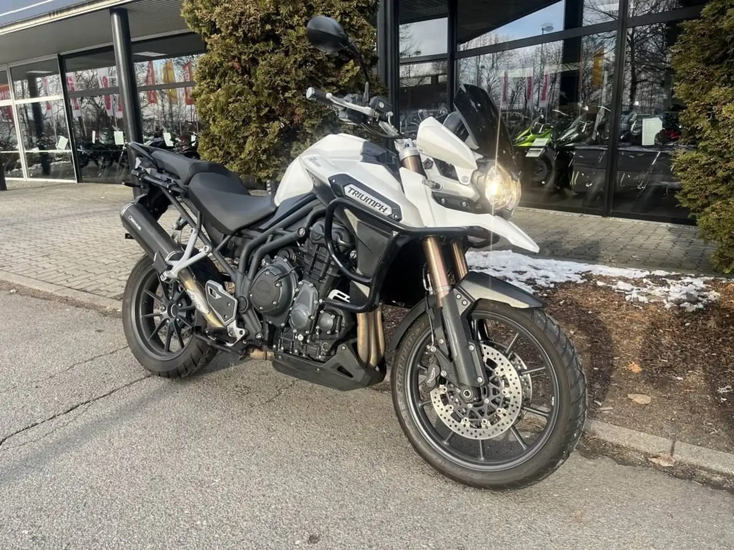 Triumph Tiger Explorer 1200 Blanco - 2