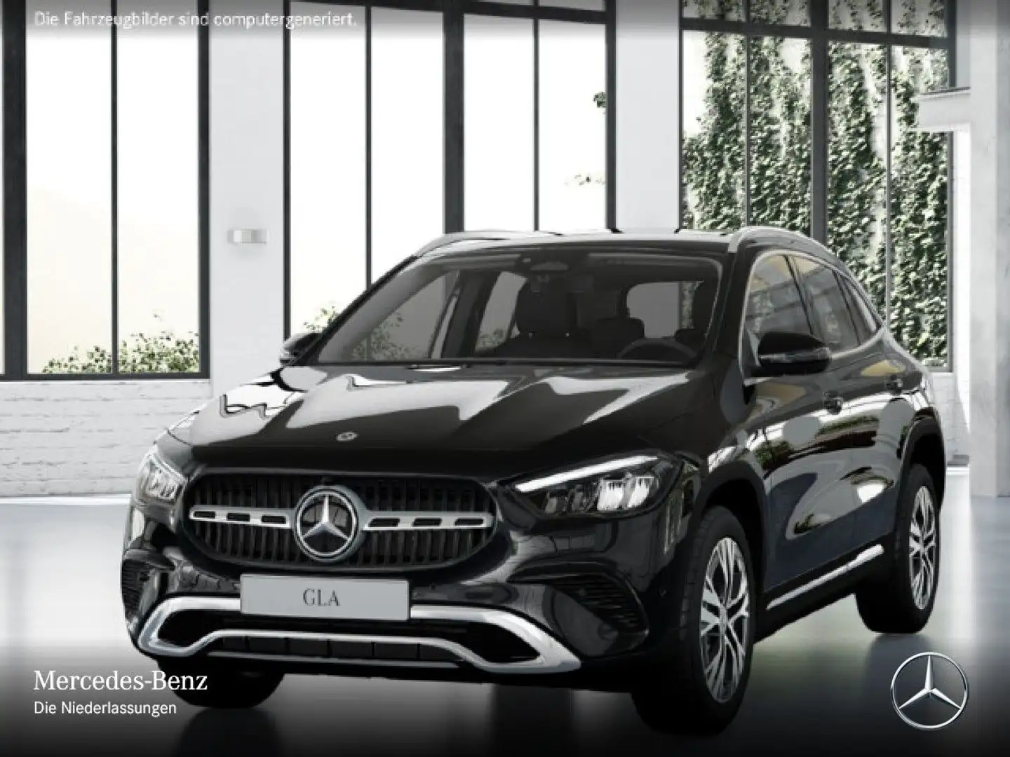 Mercedes-Benz GLA 220 d 4M PROGRESSIVE+360°+LED+TOTW+8G Noir - 2