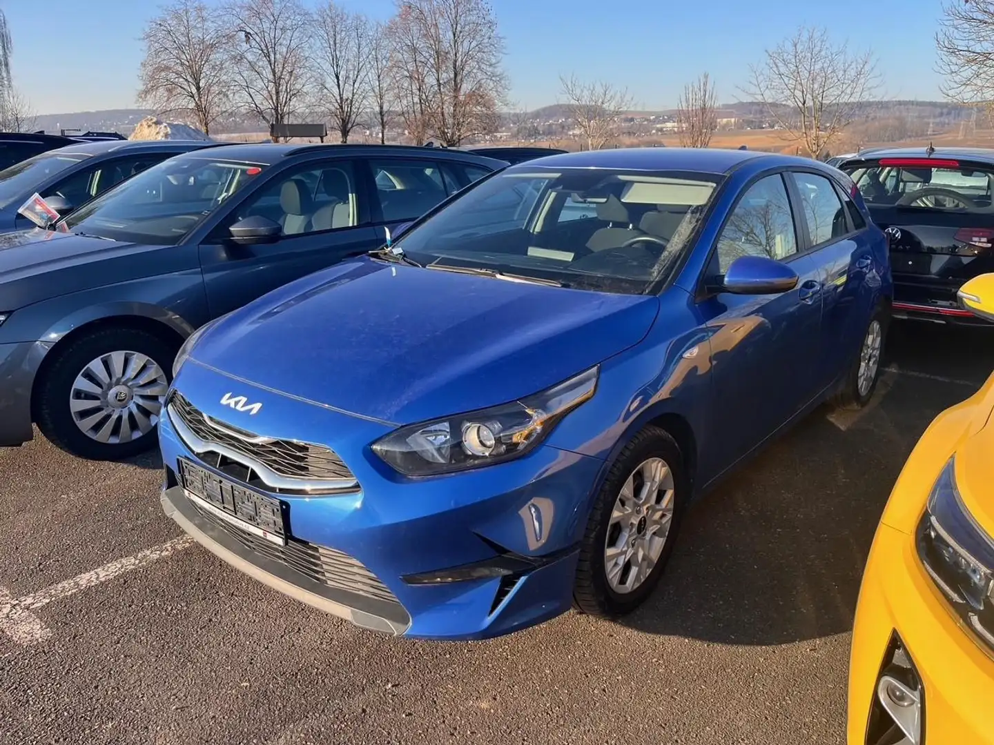 Kia Ceed / cee'd 1.5 T-GDI Klima|SHZ|Car-Play Bleu - 2
