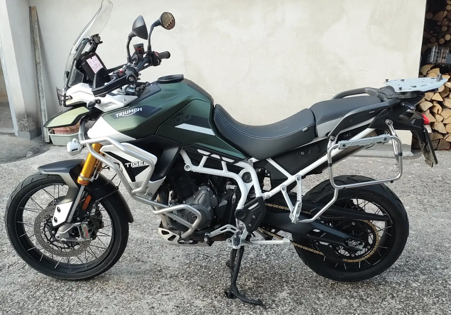 Triumph Tiger 900 Rally Pro Verde - 1