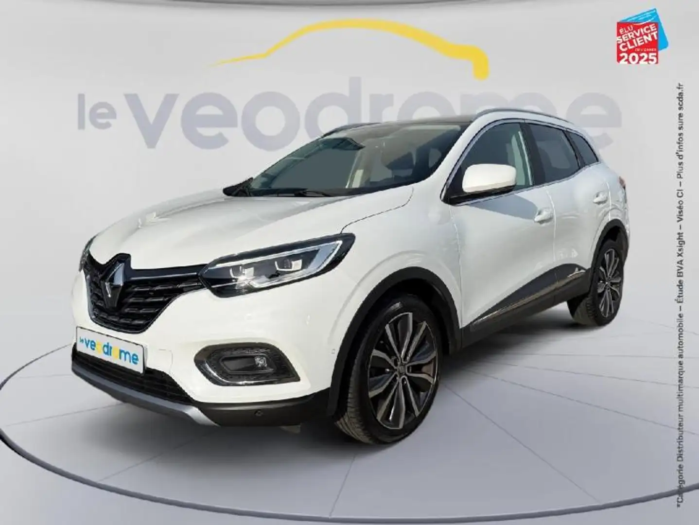 Renault Kadjar 1.3 TCe 160ch FAP Intens EDC Weiß - 1