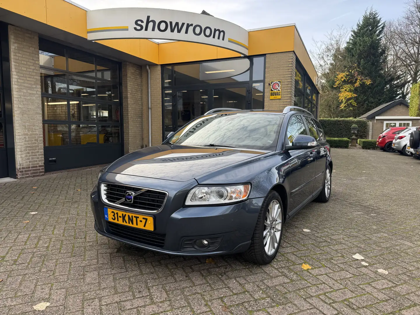 Volvo V50 1.6D Sport Climate Control Navi Blauw - 1