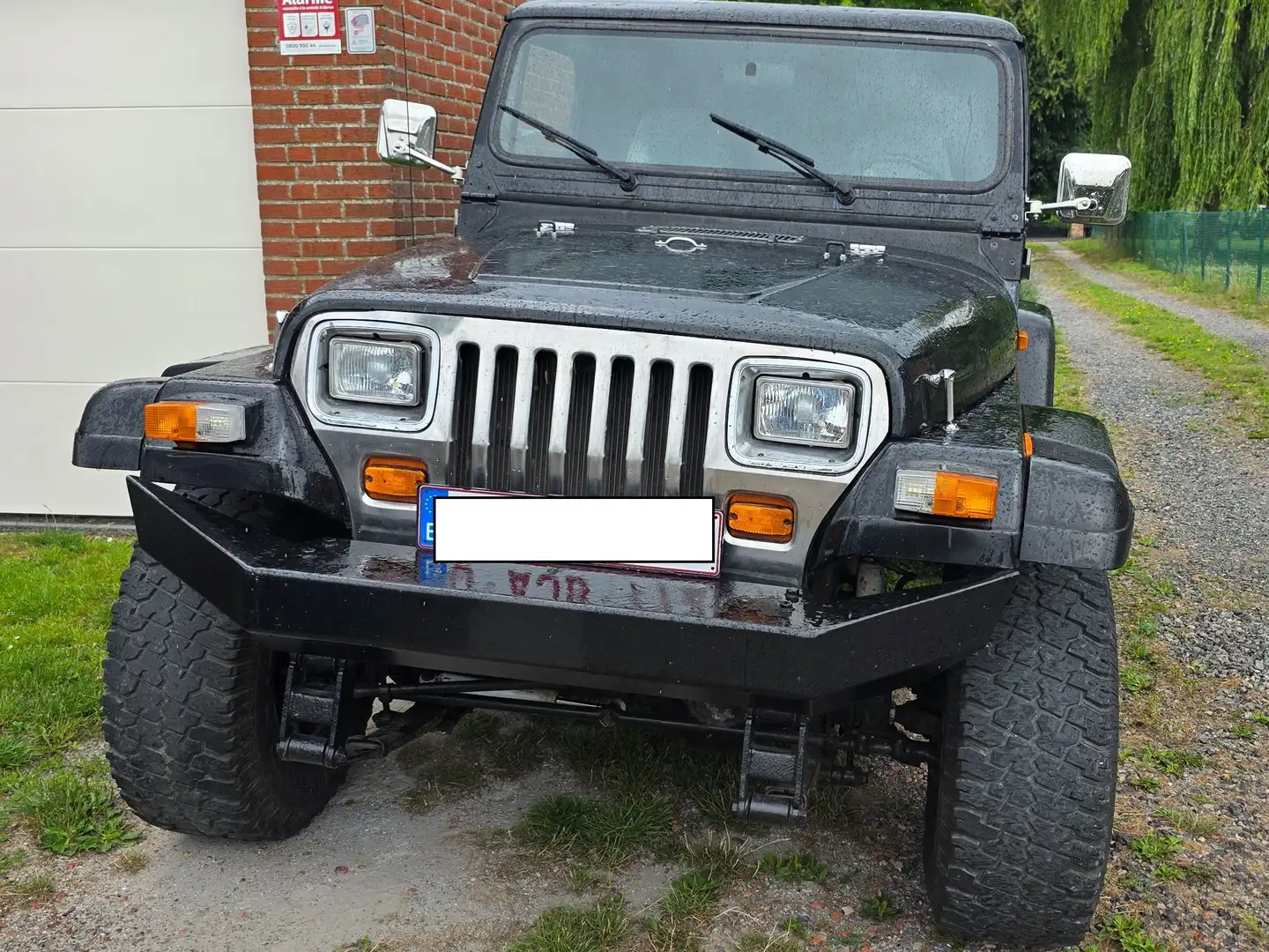 Jeep Wrangler YJ Noir - 1