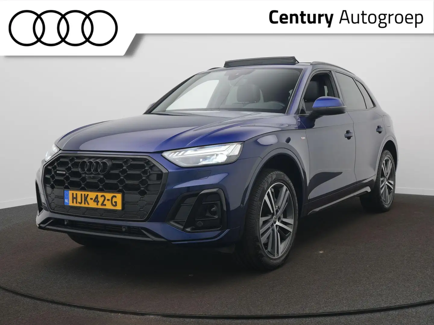 Audi Q5 50 TFSI e S edition Competition | Pano | 360 | Dod Blauw - 1