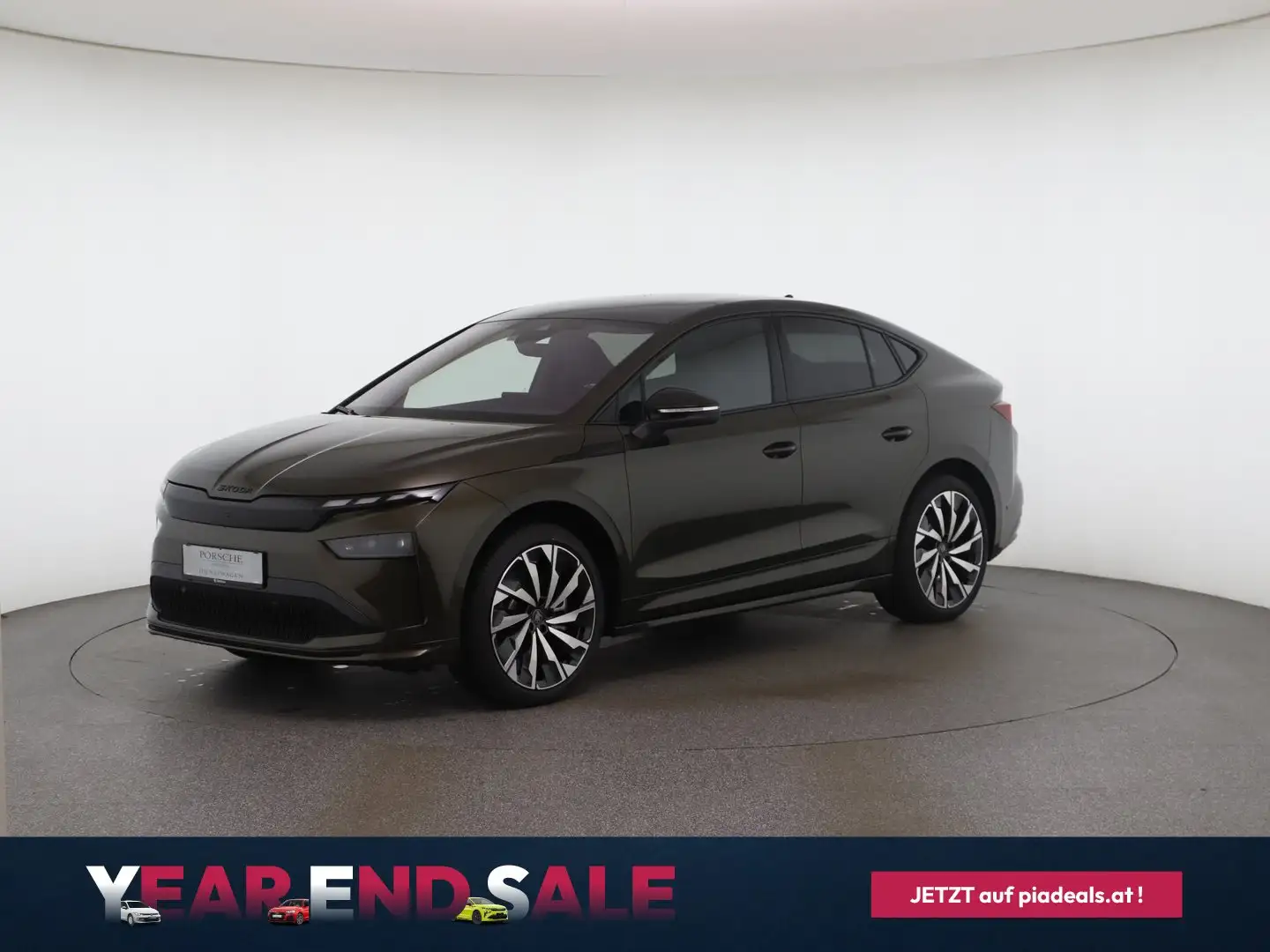 Skoda Enyaq Coupé Sportline 85x Grün - 1