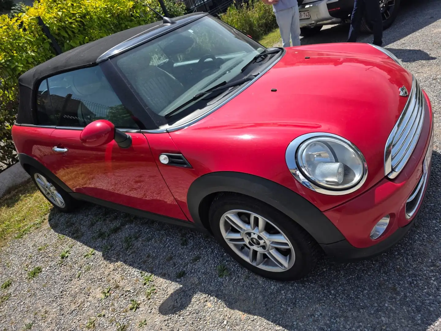MINI Cooper D Cabrio Cabriolet 1.6 DPF elle ne demarre pas Rood - 2
