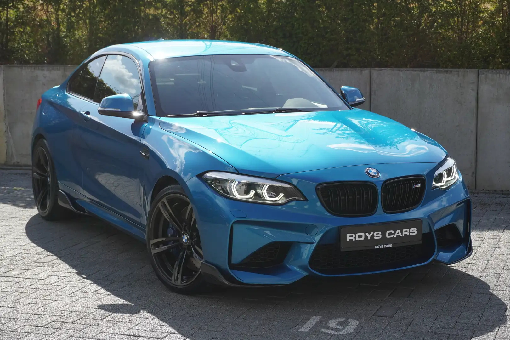 BMW M2 M2 Coupe DKG -CARBON/CAMERA/KEYLESS/H&K/MEMORY Blauw - 1