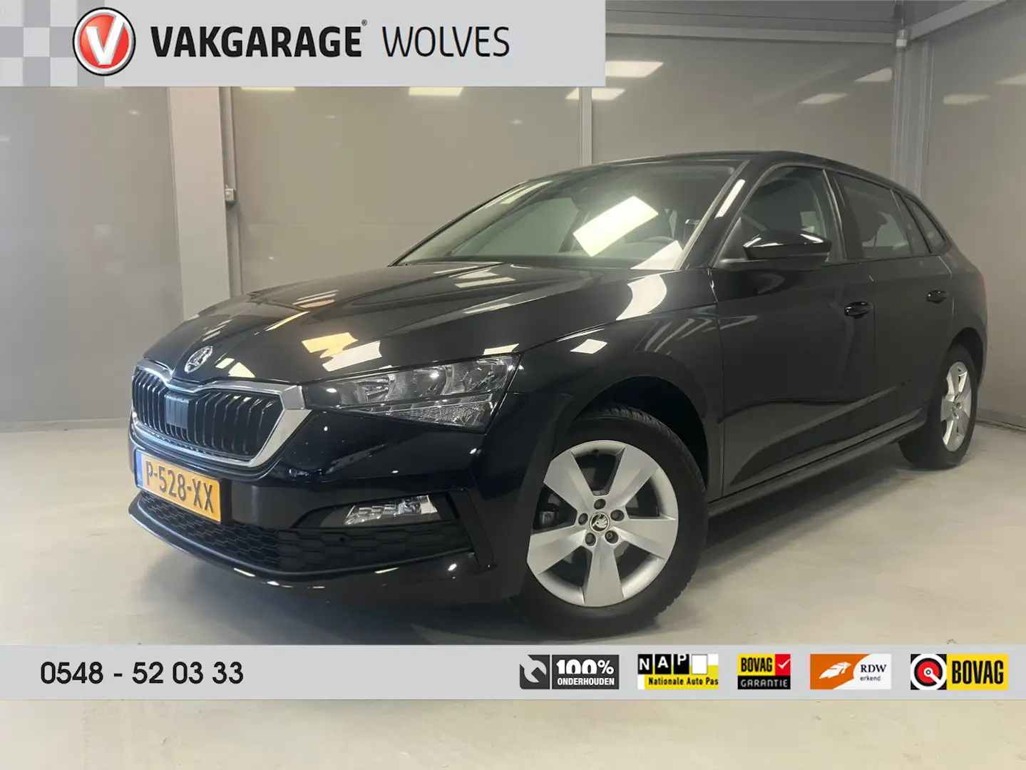 Skoda Scala Ambition 1.0 TSi | Apple Carplay | Zwart - 1