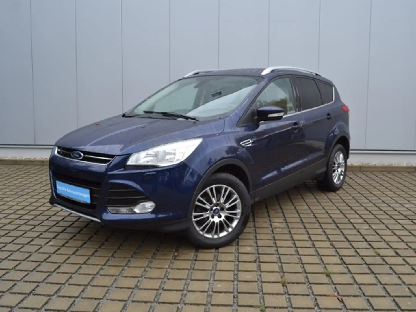 Ford Kuga 1.6 EcoBoost Titanium 17-ZOLL/EASY-DRIVE+STYLE-PA Blau - 2