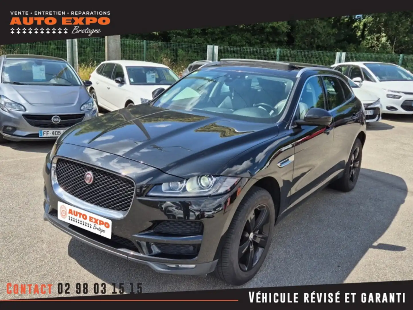 Jaguar F-Pace 2.0D 180CH LIMITED PRESTIGE AWD BVA8 Noir - 1