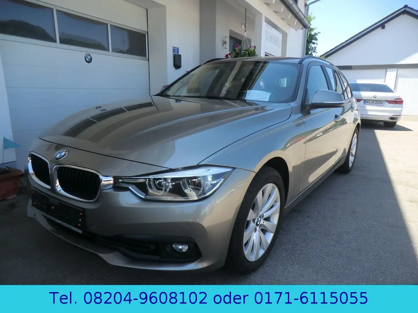 BMW 318 i Touring Aut. Navi/8-fach Alu/e.Sitze Memory Grijs - 1