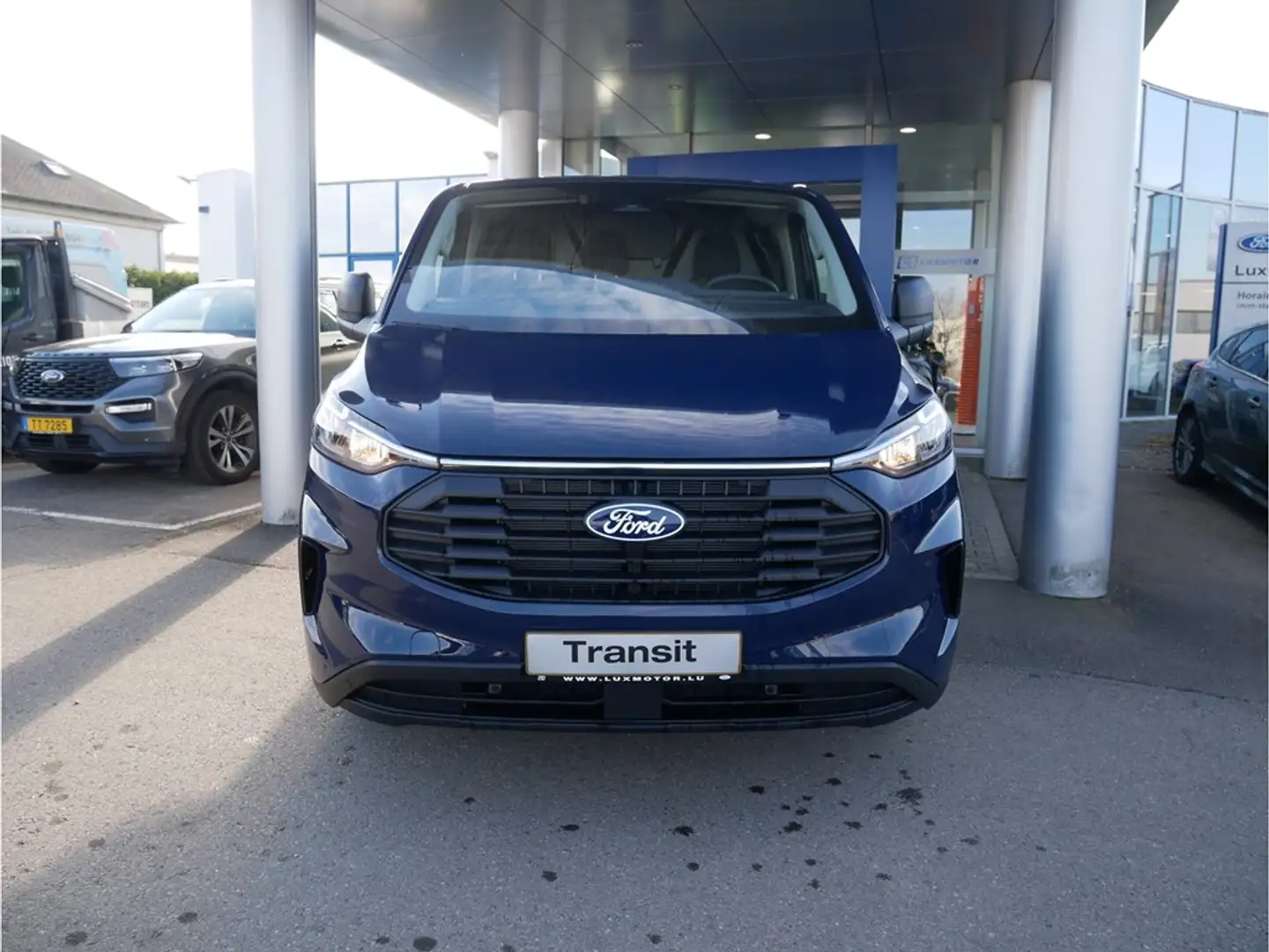 Ford Transit Custom FOURGON 320L TREND 2.0TD136cv M6 FWD LWB  L2/H1 Bleu - 2