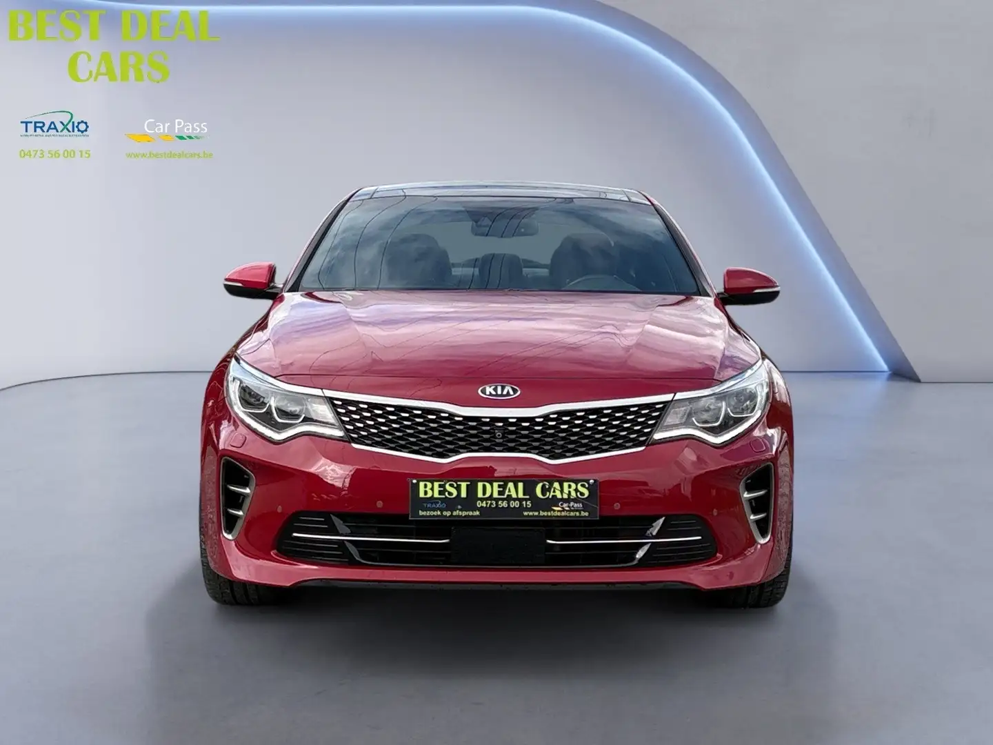 Kia Optima 1.7 CRDi GT Line ISG DCT 1 An/Jaar Garantie! Roşu - 2