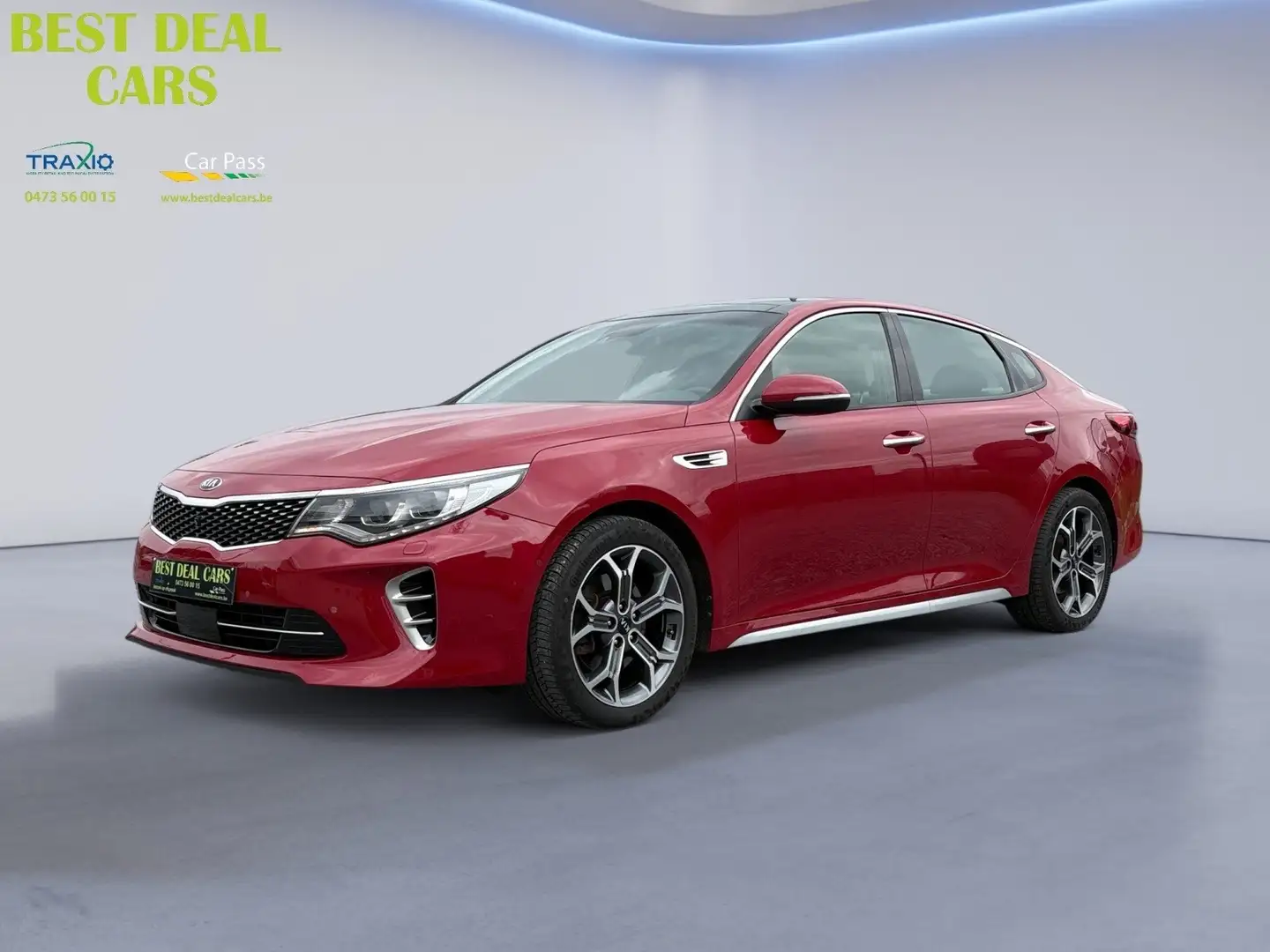 Kia Optima 1.7 CRDi GT Line ISG DCT 1 An/Jaar Garantie! Roşu - 1