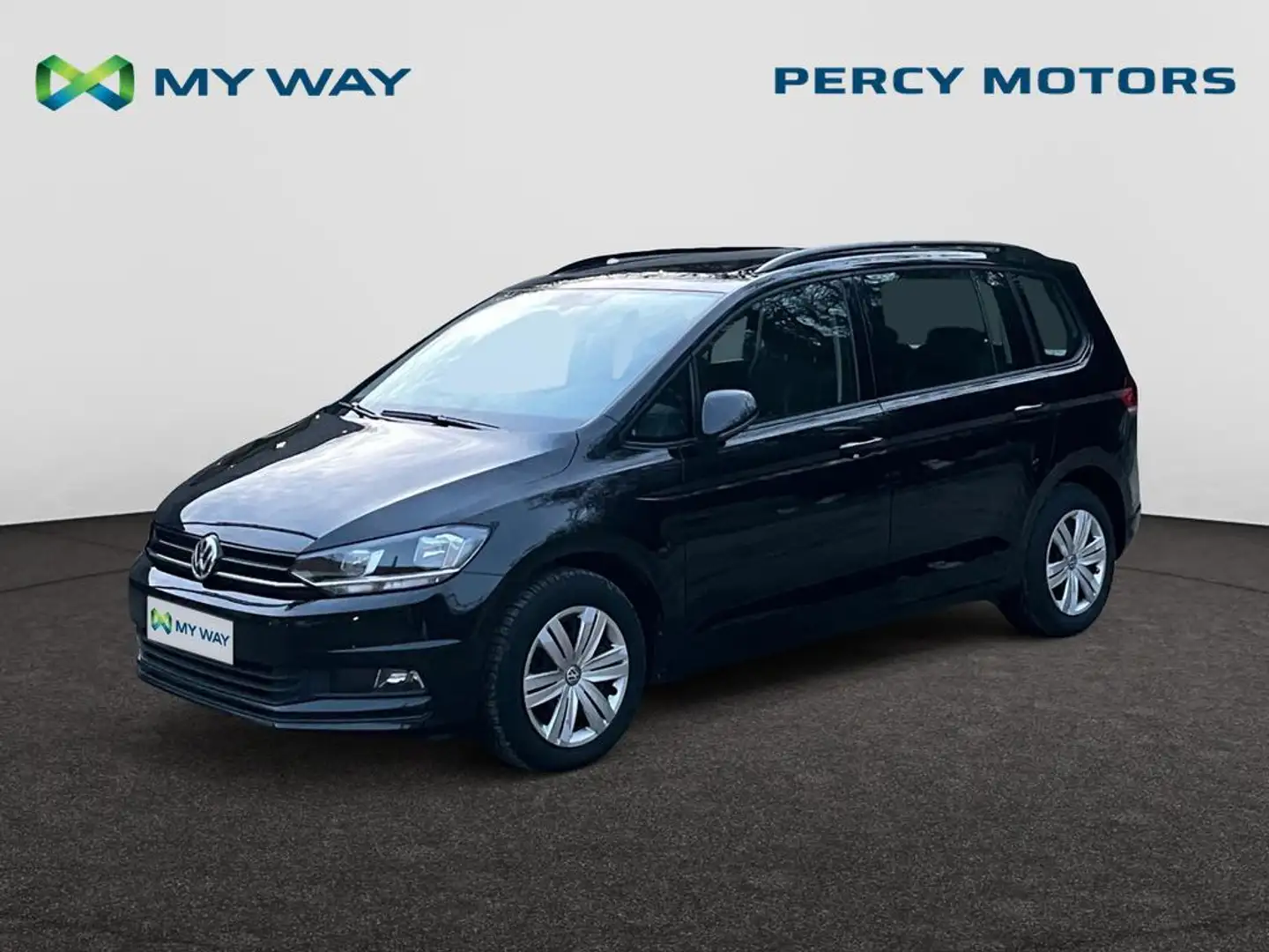 Volkswagen Touran Touran Trendline 2.0 TDI 85 kW (115 pk) 7 vitesses DSG Zwart - 1