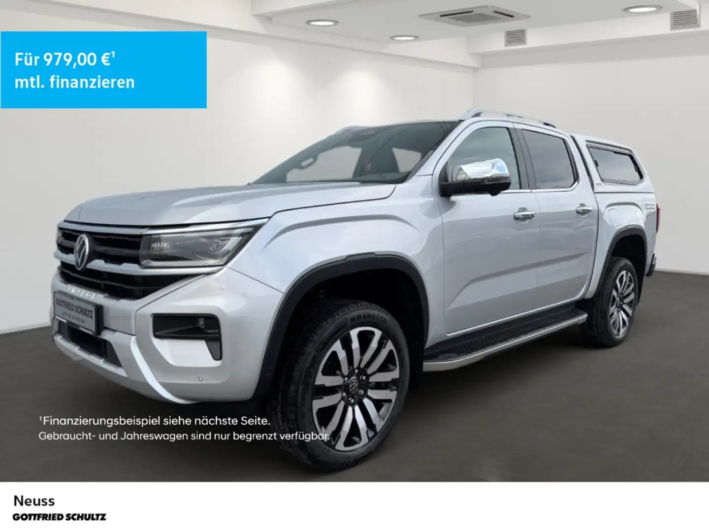 Volkswagen Amarok AVENTURA DC 3.0 TDI NAVI AHK LED STANDHEIZ Silber - 1