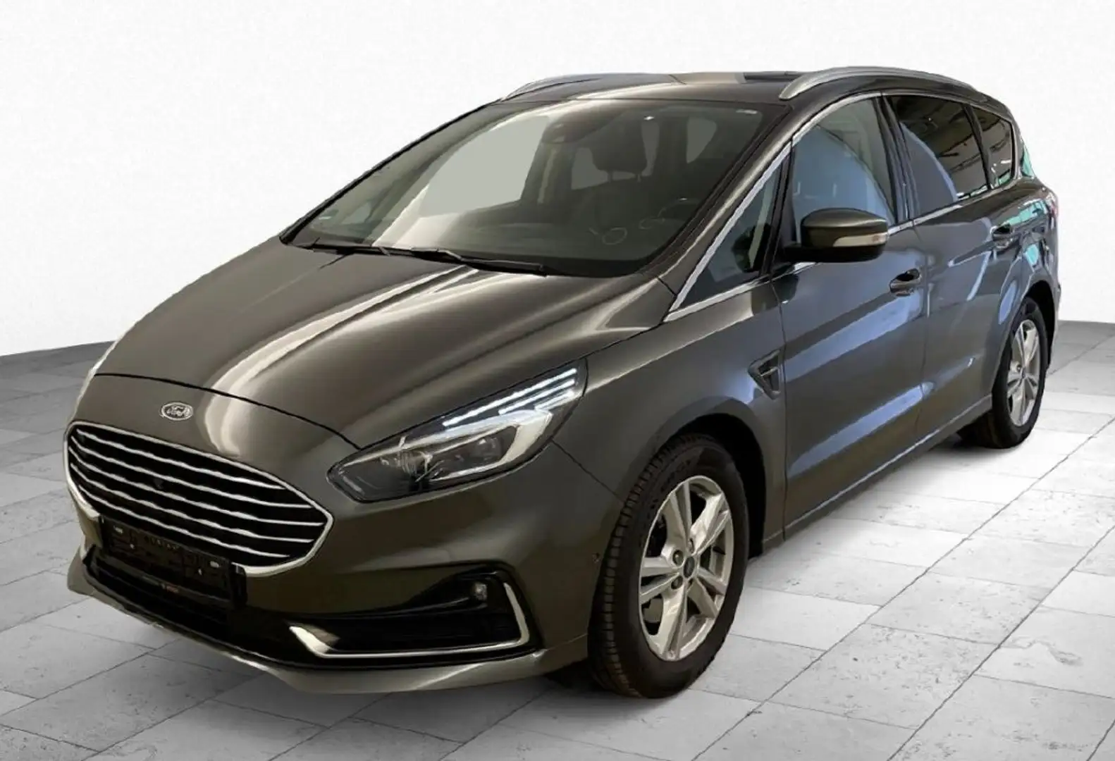 Ford S-Max 2.0 EcoBlue Aut. TITANIUM AHK SONY ACC Standheiz. Grau - 1