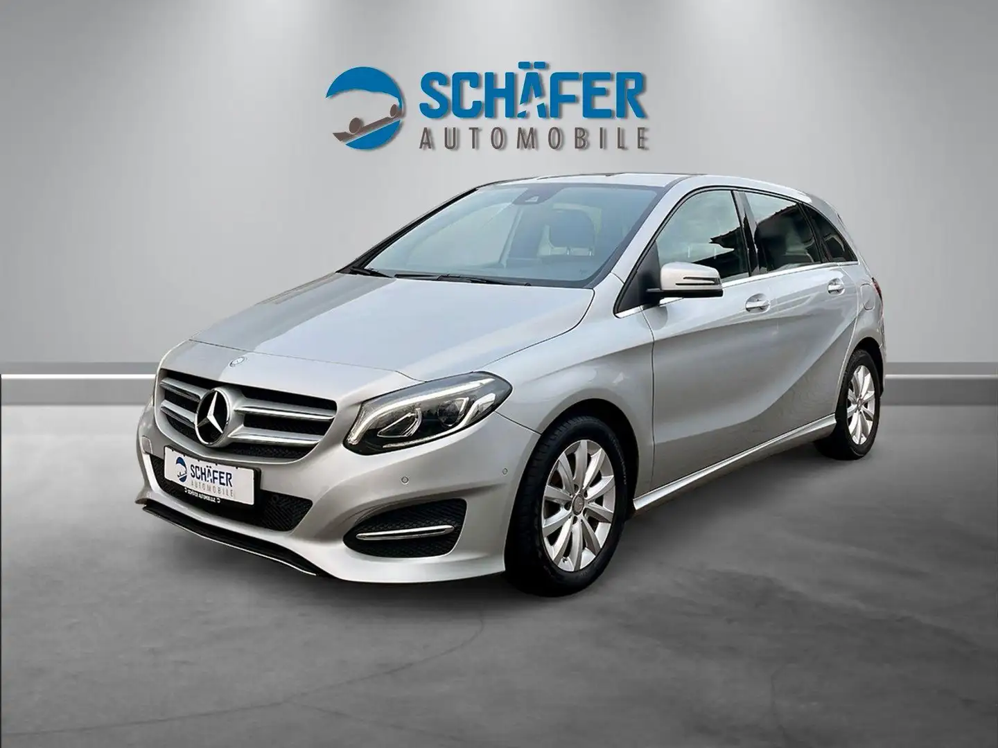 Mercedes-Benz B 180 B180 Style #AUTOM #LED #NAVI #SHZ #PDC Silber - 1
