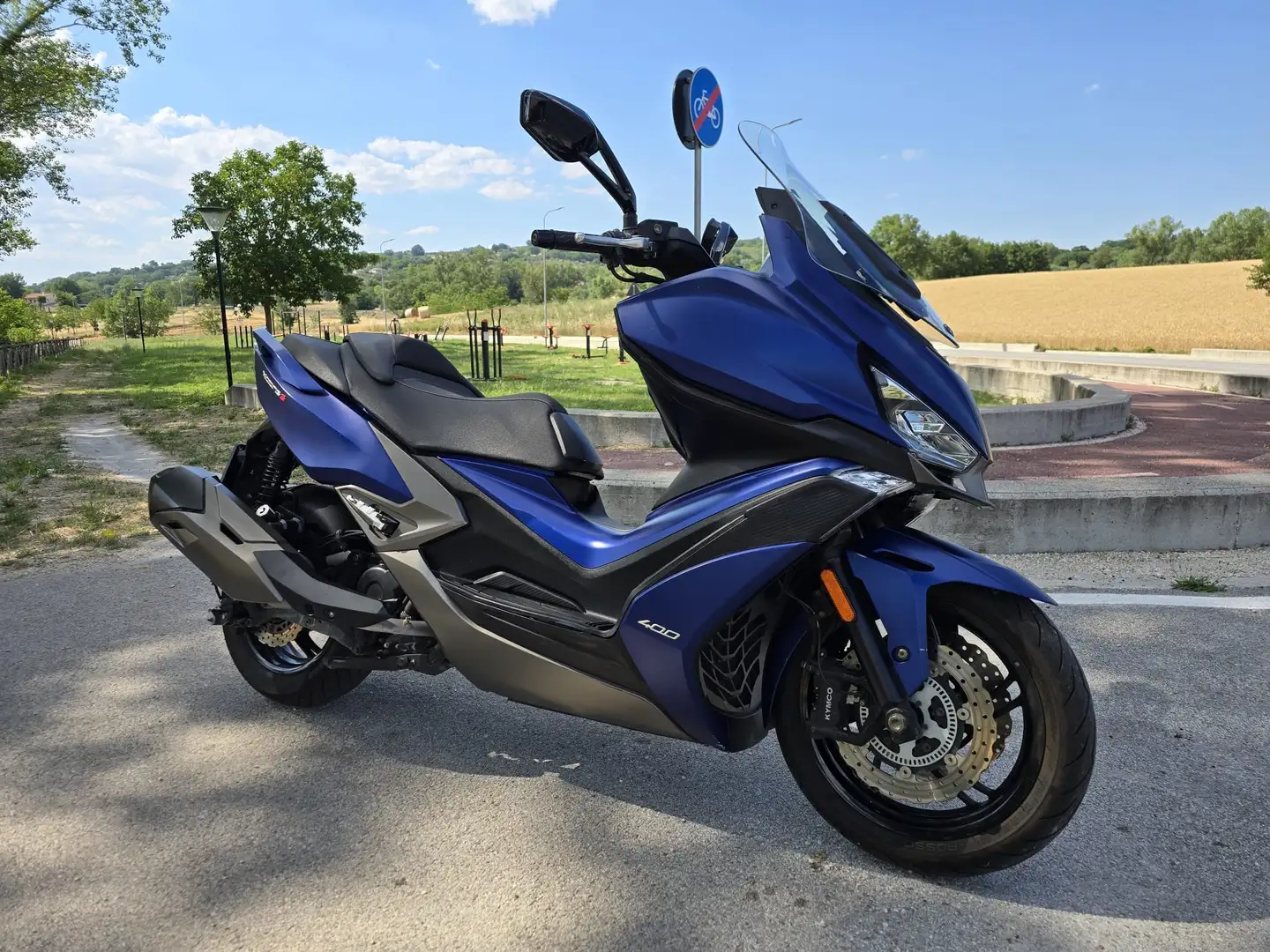 Kymco Xciting S 400i ABS Azul - 2