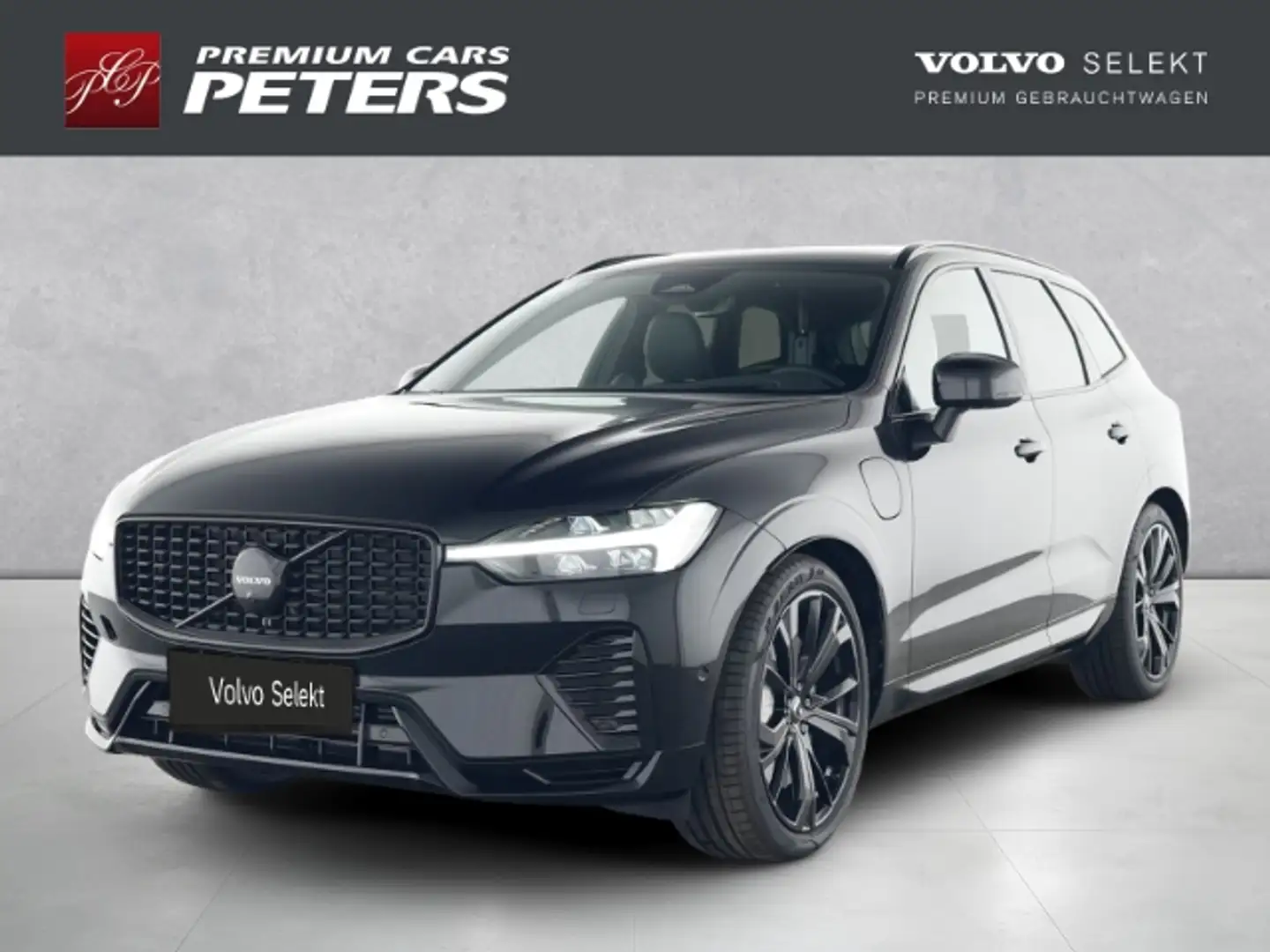Volvo XC60 Black Edition Ultra T6 21''LM AHK Luftf B&W 360kam Schwarz - 1