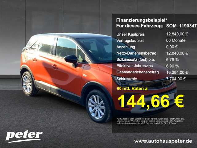 Second hand Opel Crossland X 1.5 Elegance