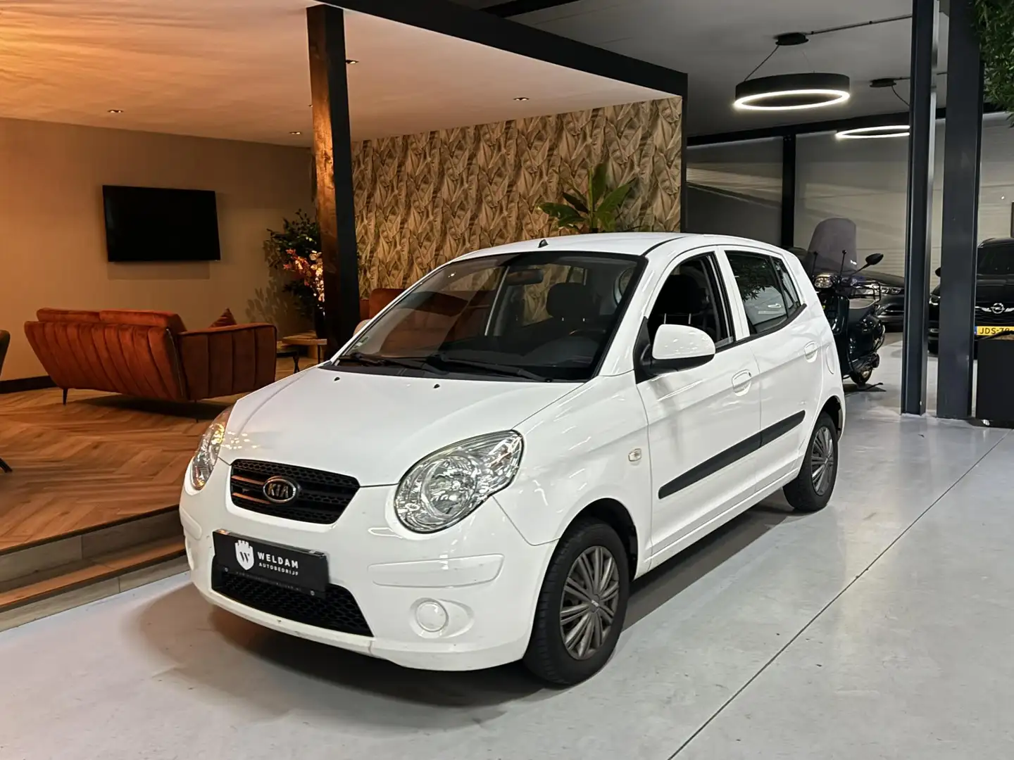 Kia Picanto 1.1 X-clusive Elek Ramen Aux 5 Deurs Rijklaar Blanc - 2