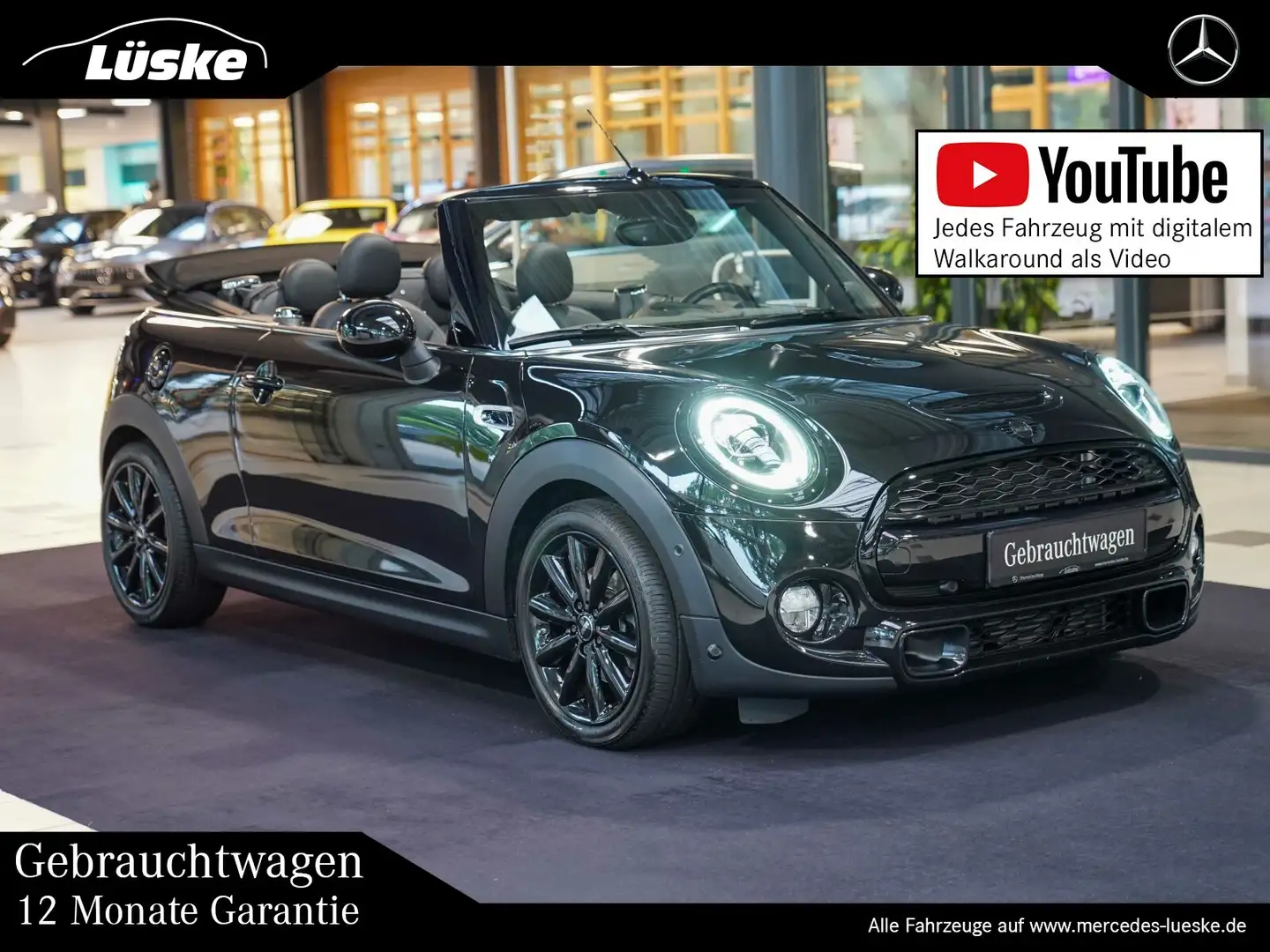 MINI Cooper S Cooper S Cabrio Chili Piano Black Excitement PDC Schwarz - 1