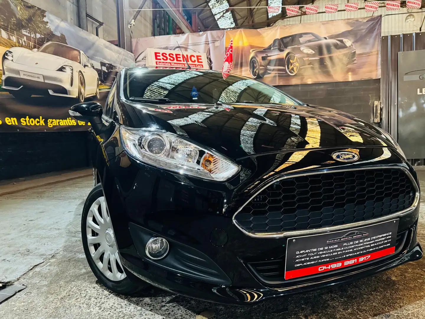 Ford Fiesta Fiesta 1.0 EcoBoost Clim LED Schwarz - 2