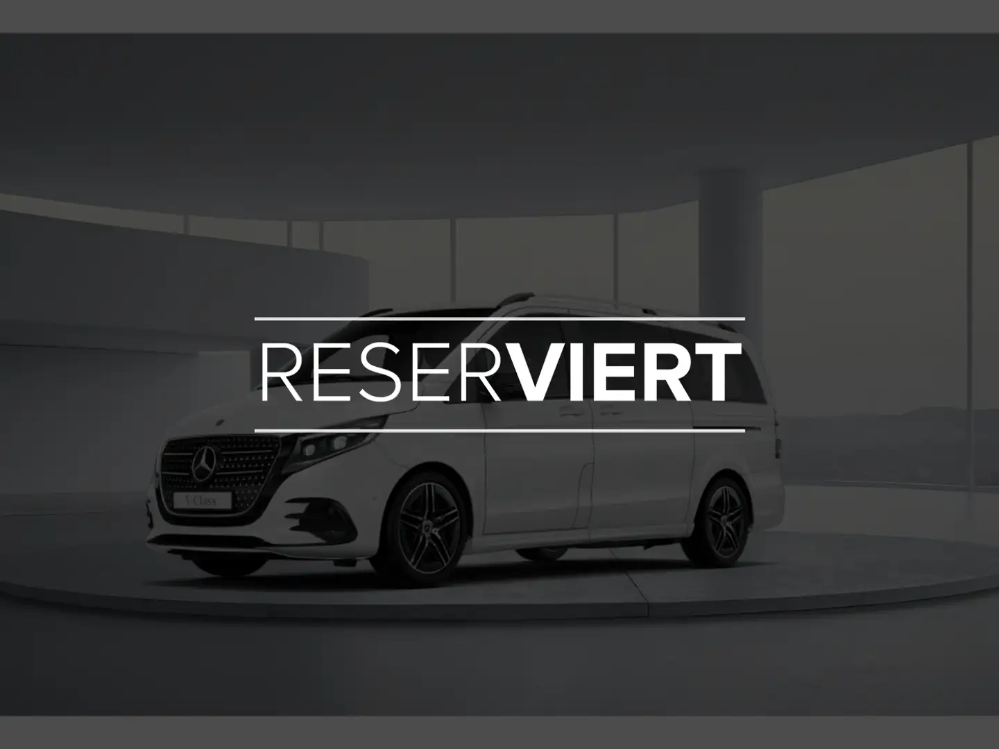 Mercedes-Benz V 300 d 4MATIC EXCLUSIVE Lang AHK 2,5t 7 Sitze Weiß - 1