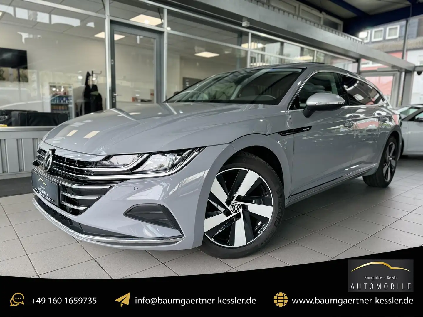 Volkswagen Arteon Elegance 2.0TDI DSG LED VIRTUAL PANO KAM Grau - 1