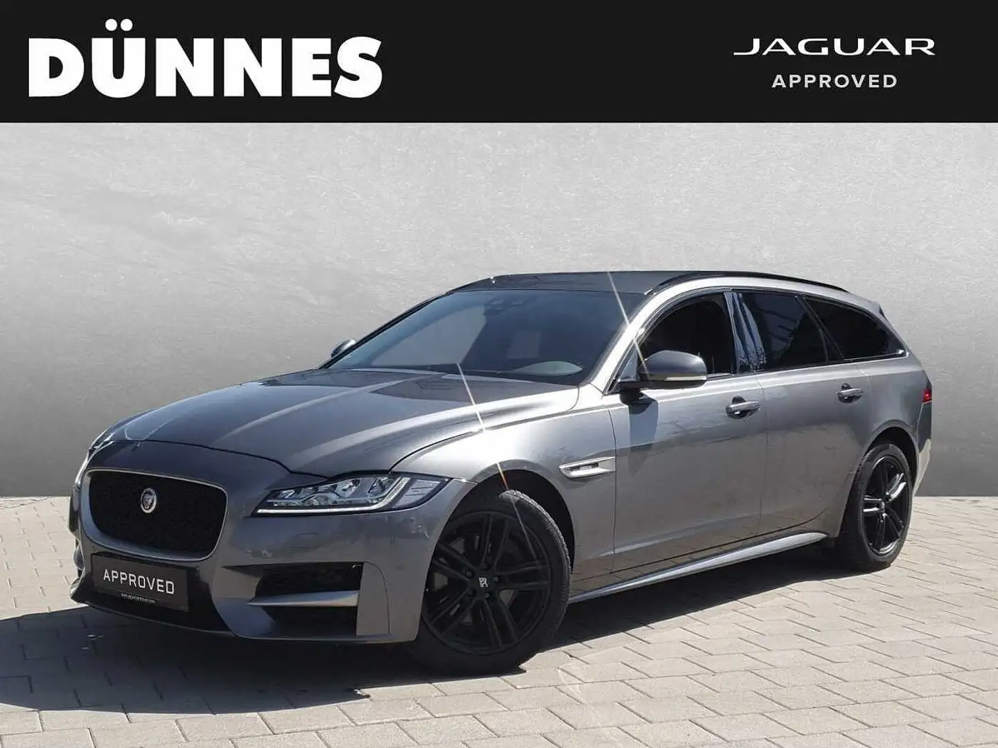 Jaguar XF 25d AWD Grau - 1