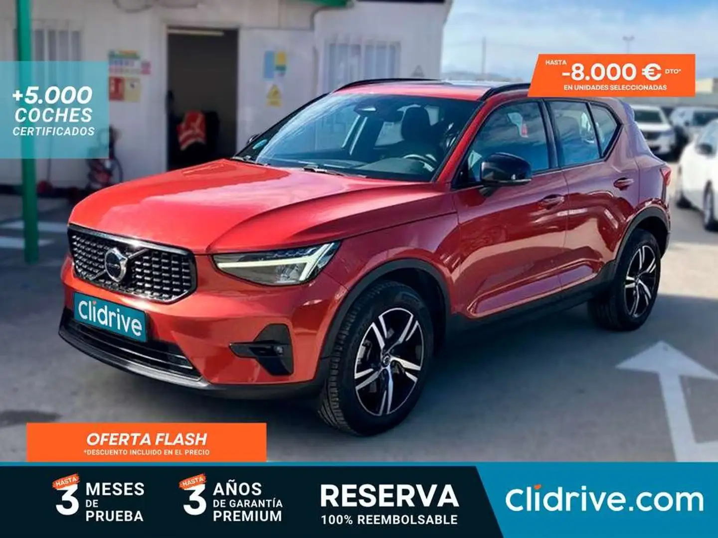Volvo XC40 2.0 B3 G Plus Bright Auto Rojo - 1