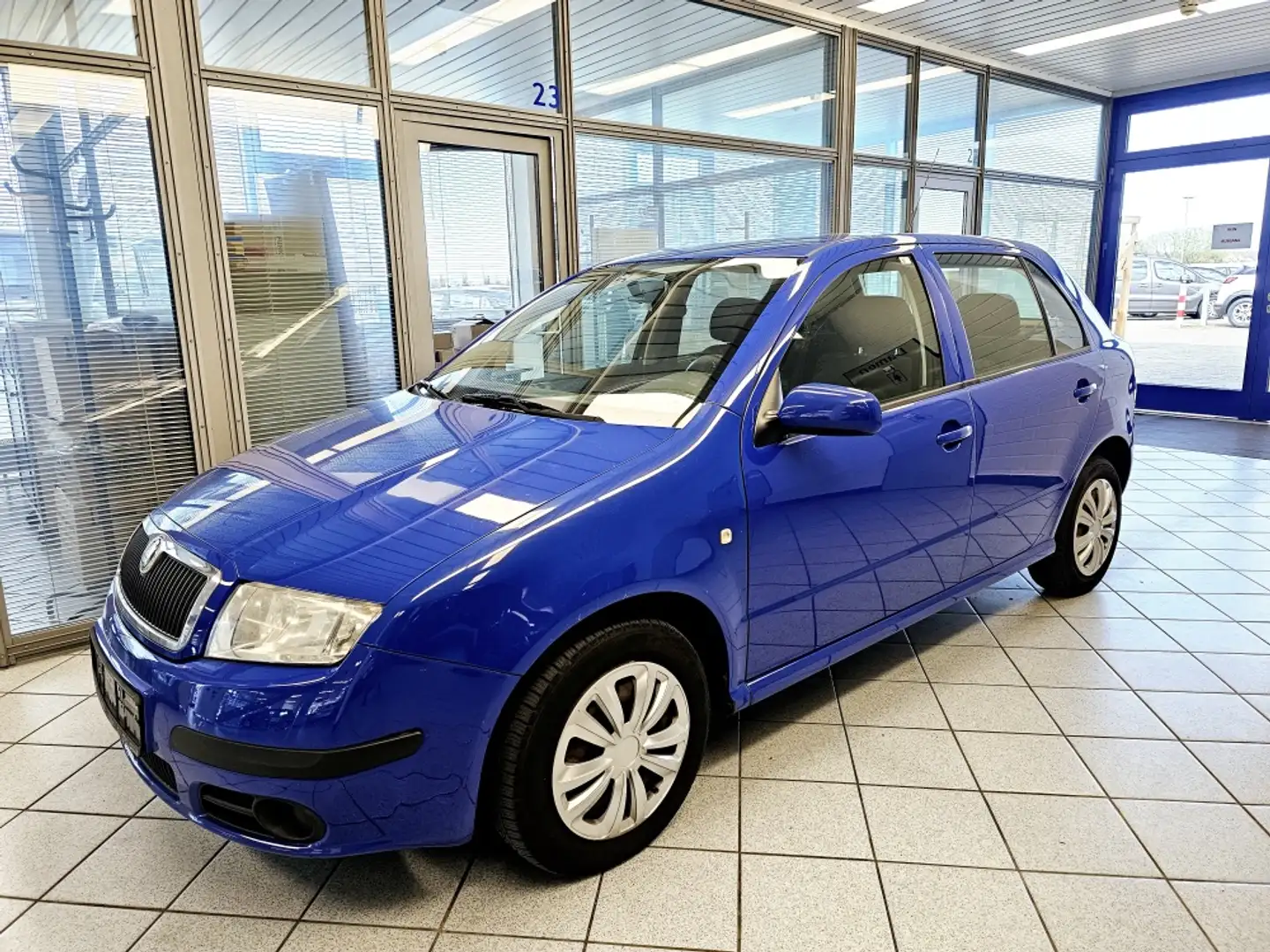 Skoda Fabia ohne TÜV Blauw - 2