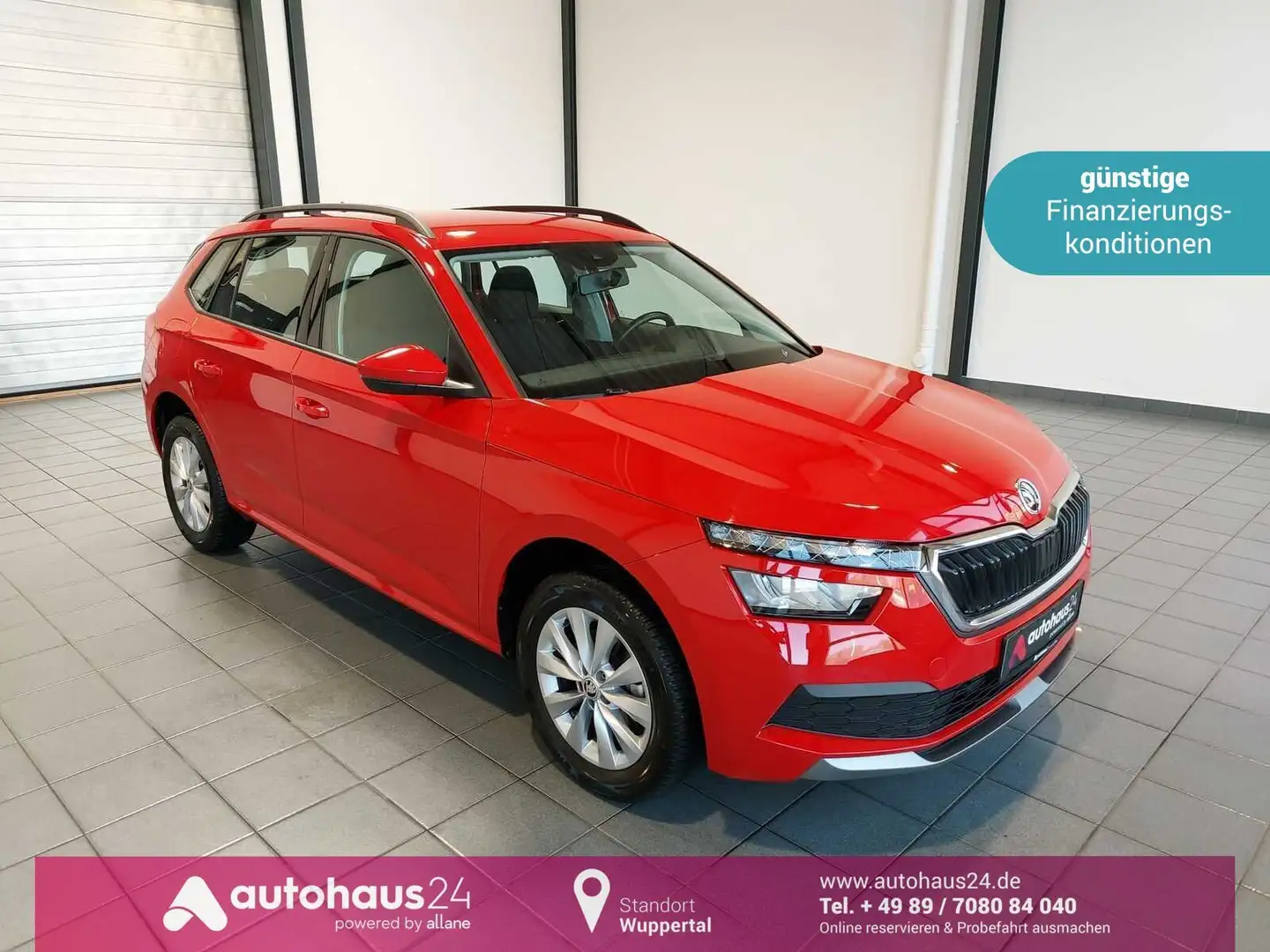 Skoda Kamiq 1.0 TSI  Ambition|LED|SItzhzg|PDC Rot - 1
