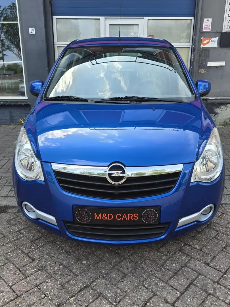 Opel Agila 1.0 Edition AIRCO/NAP/ELEK RAMEN Blauw - 2