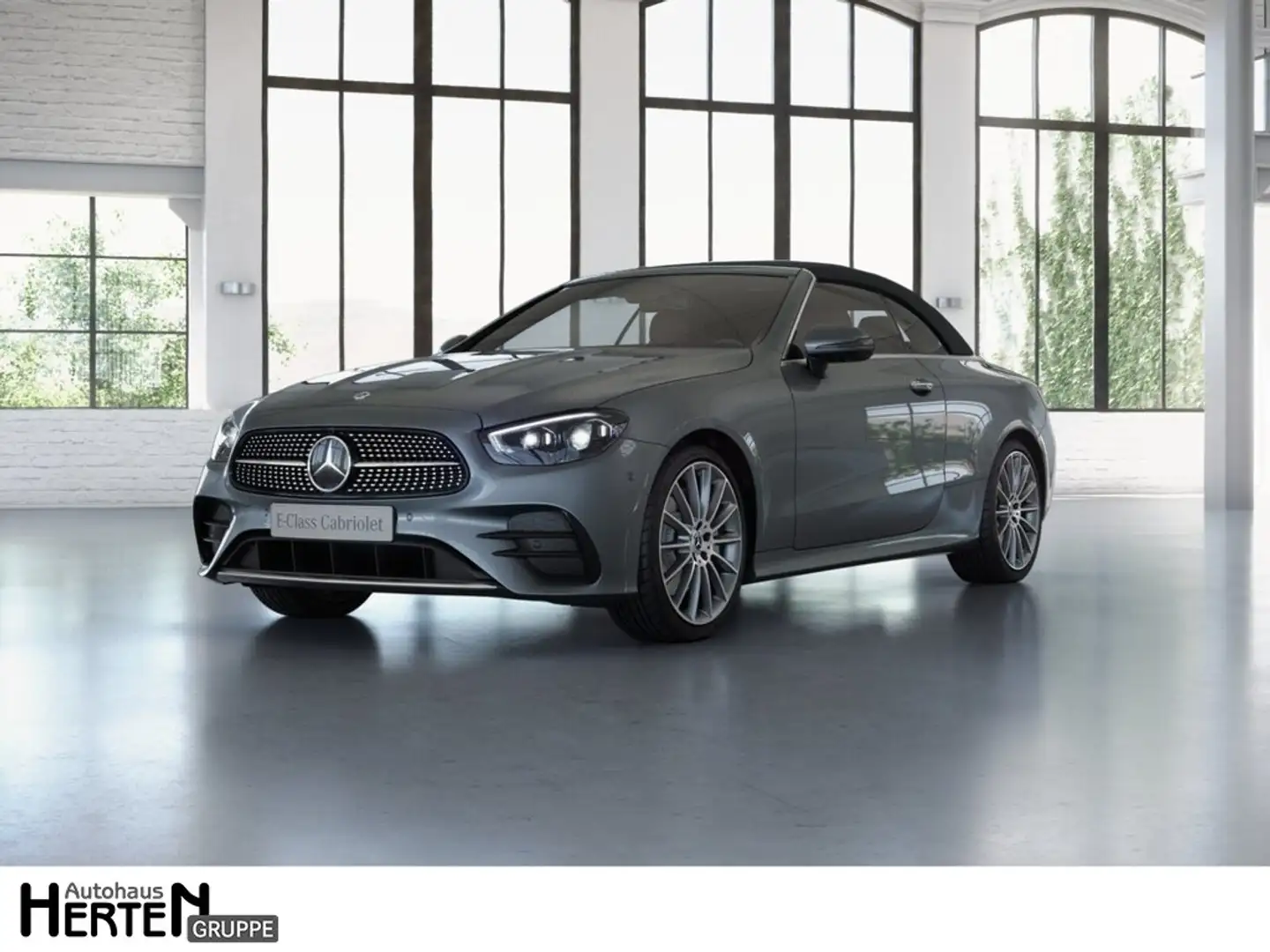 Mercedes-Benz E 450 AMG 4M.+360°+HUD+MULTIBEAM+LUFTFEDERUNG+SH Grau - 1