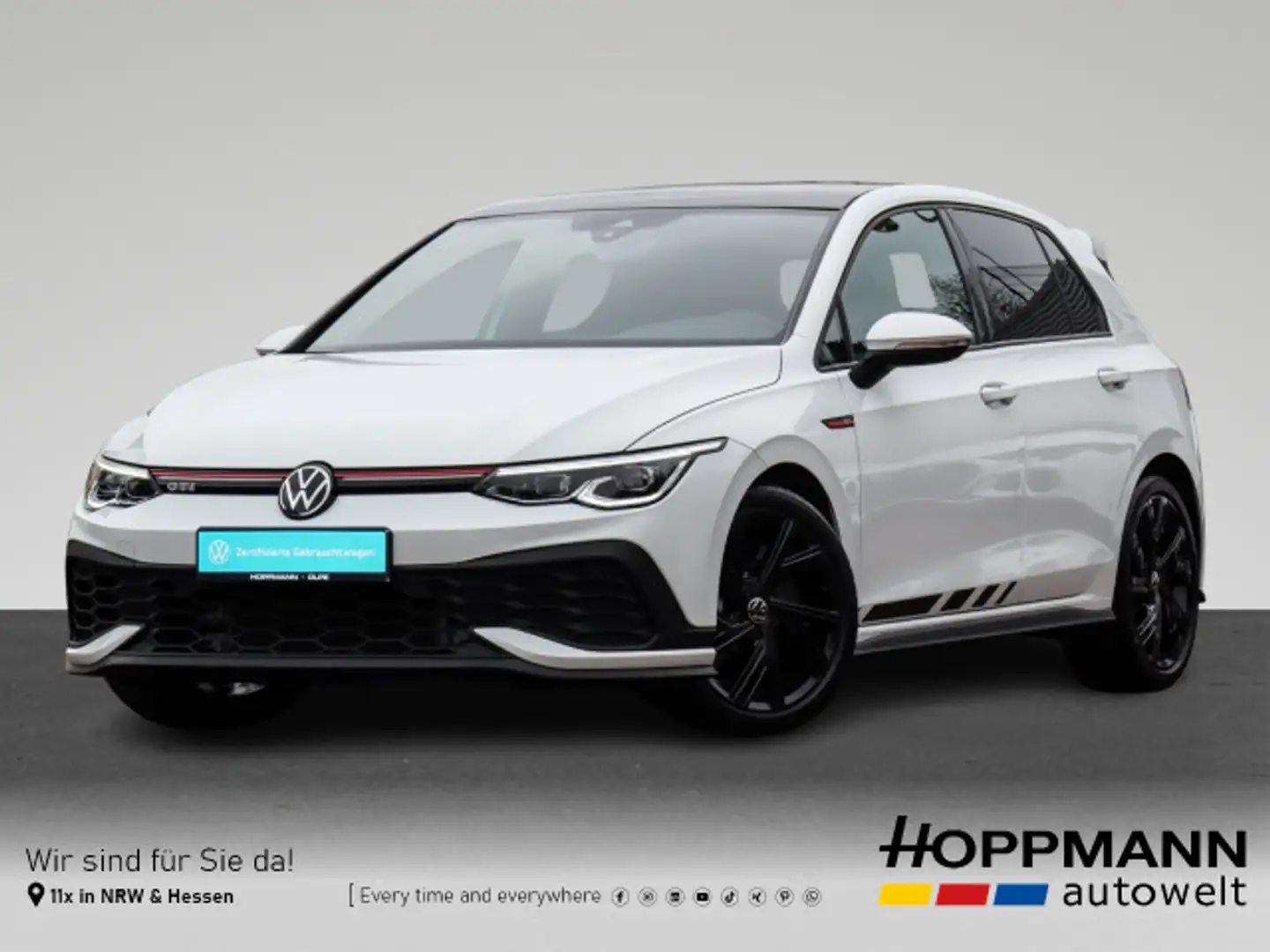 Volkswagen Golf GTI Golf VIII 2.0 TSI GTI Clubsport DSG PANO ACC LED Bianco - 1