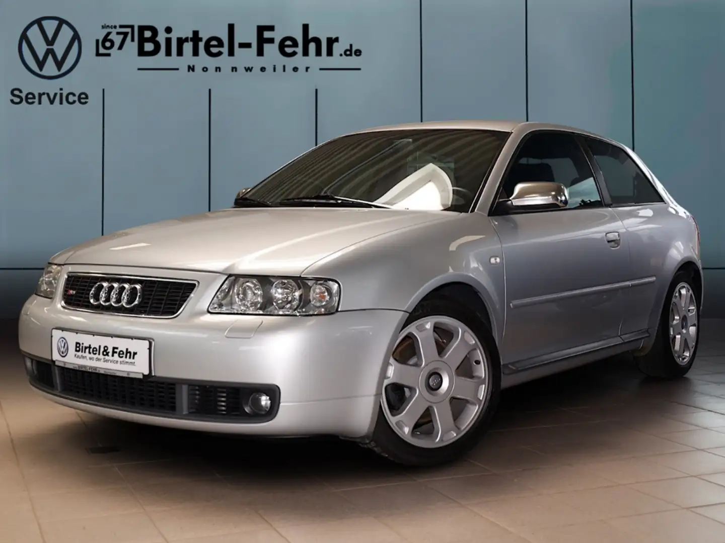 Audi S3 1.8 T quattro 1.HAND 79TKM TOP ZUSTAND XENON Leder Argintiu - 1