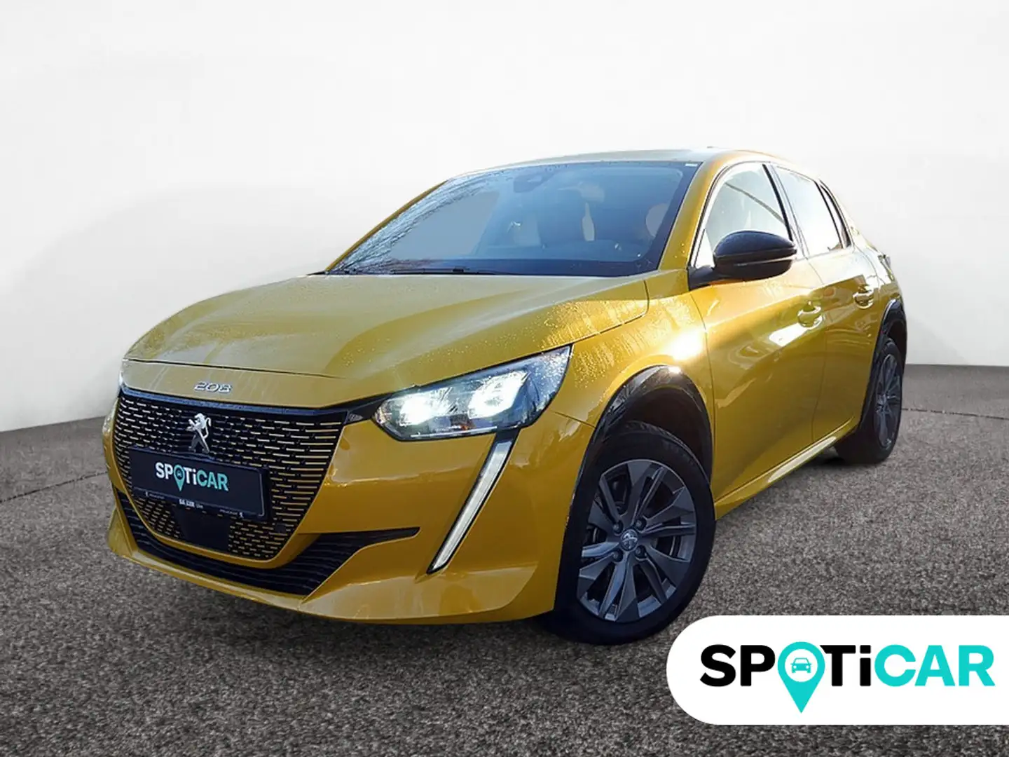Peugeot e-208 Allure Pack 136 PDC KAMERA NAVI ACC LED Gelb - 1