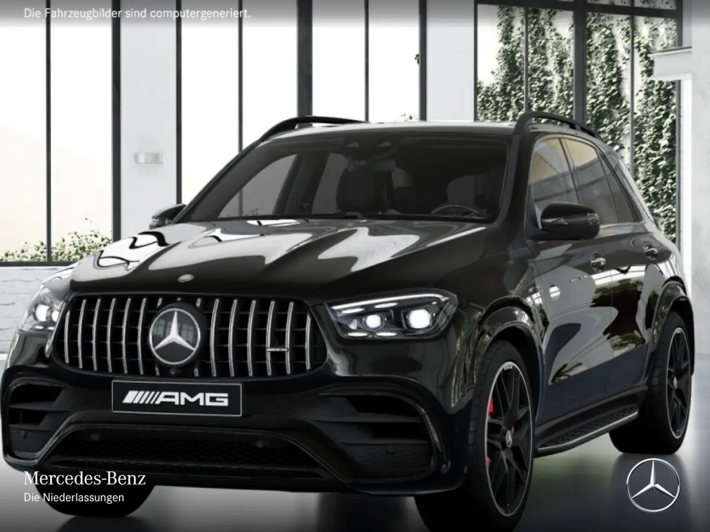 Mercedes-Benz GLE 63 AMG GLE 63 S 4M NIGHT+PANO+360+AHK+MULTIBEAM+CARBON+9G Schwarz - 2