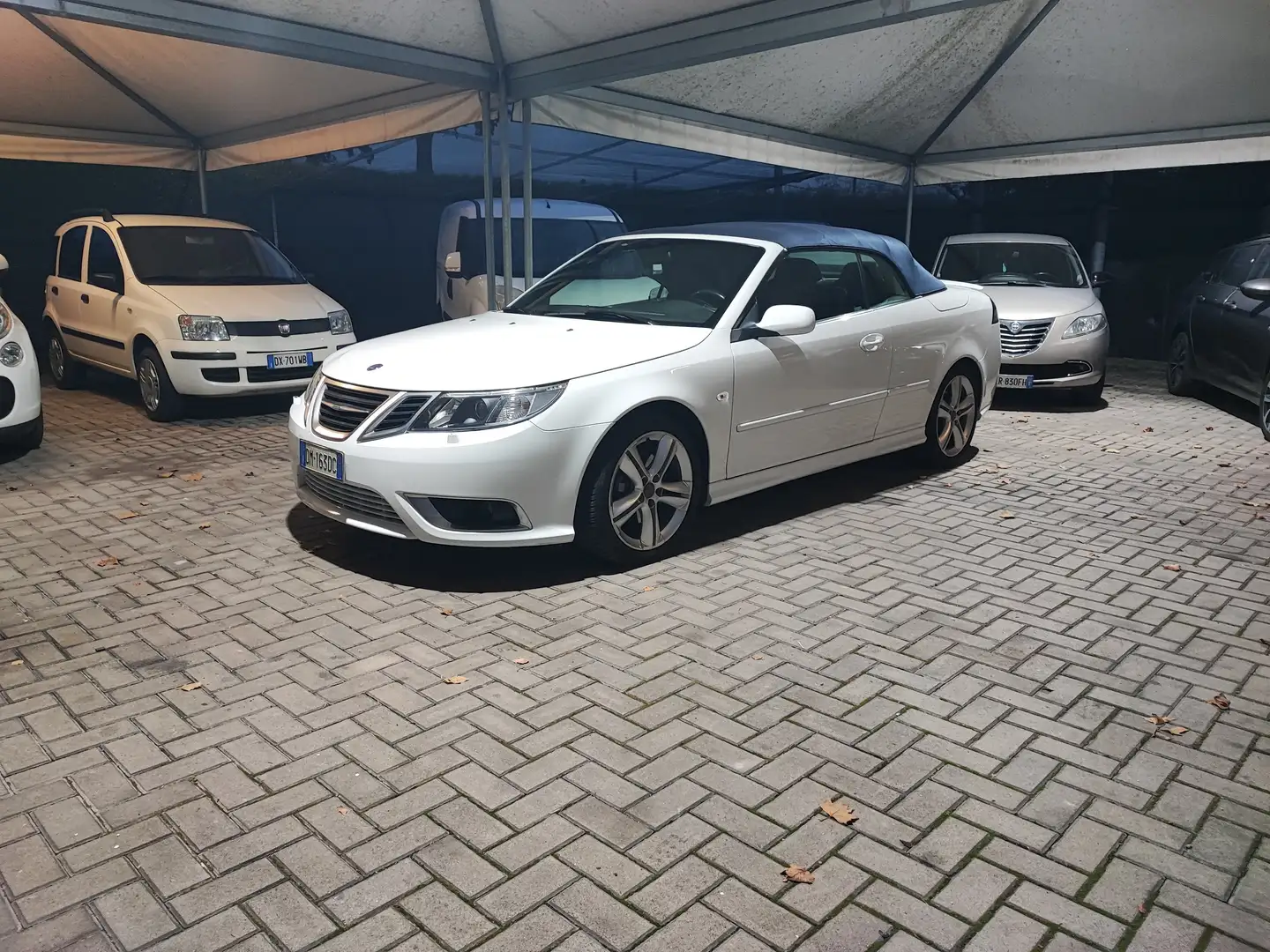 Saab 9-3 ttid Aero 180 CV KM 102.000 Bianco - 2